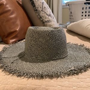 Blue Straw Hat
